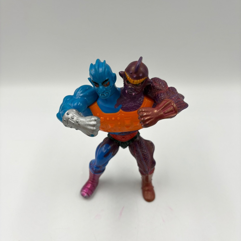 Mattel MOTU Two Bad Action Figure 1984 He-Man Vintage Blue Purple Good Condition